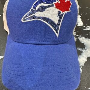 Blue Toronto Blue Jays Sequin Logo Baseball Cap